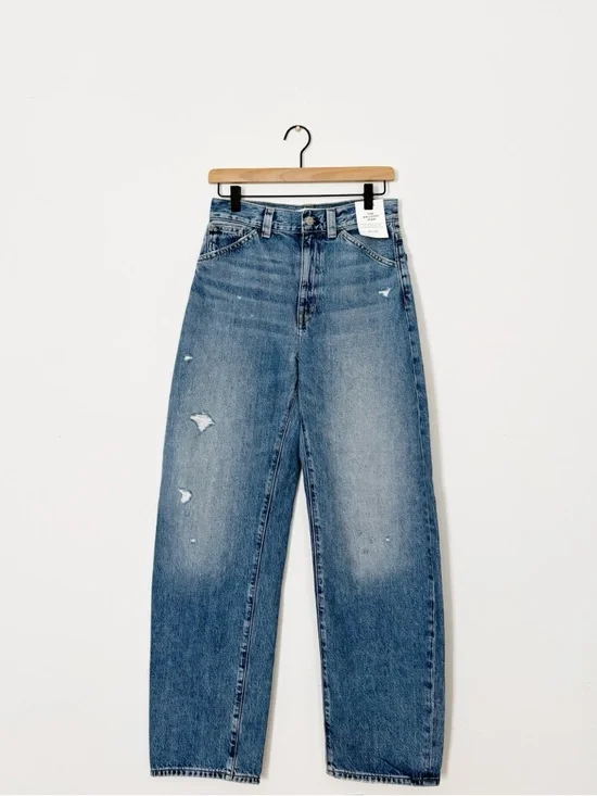 Madewell The Balloon Jean in Dobbins Wash Size 26 - Picture 6 of 10